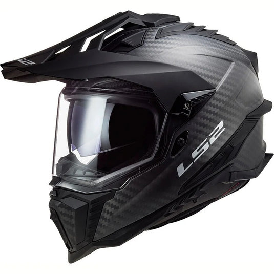 Calota em fibra de carbono – capacete enduro LS2 MX701 Explorer C Solid