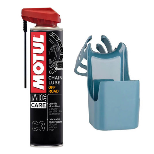 Motul C3 Chain Lube Off Road 400ml – spray lubrificante corrente moto todo-o-terreno enduro motocross