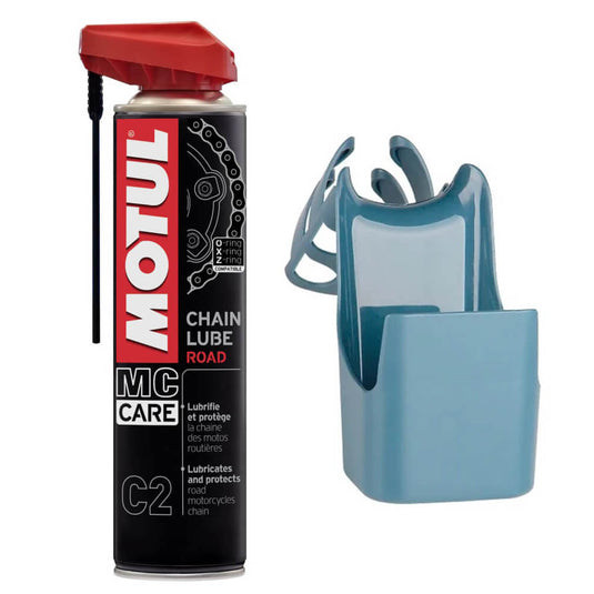 Motul C2 Chain Road 400ml – spray lubrificante corrente moto alta aderência anticorrosão estrada