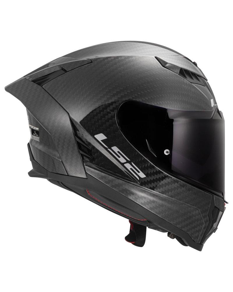Carregue imagem no visualizador da galeriaCapacete LS2 FF807 Dragon Carbon – vista superior com aerodinâmica GP
