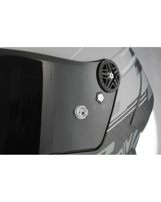Calota em fibra de carbono – capacete integral LS2 FF805 Thunder C GP Polar
