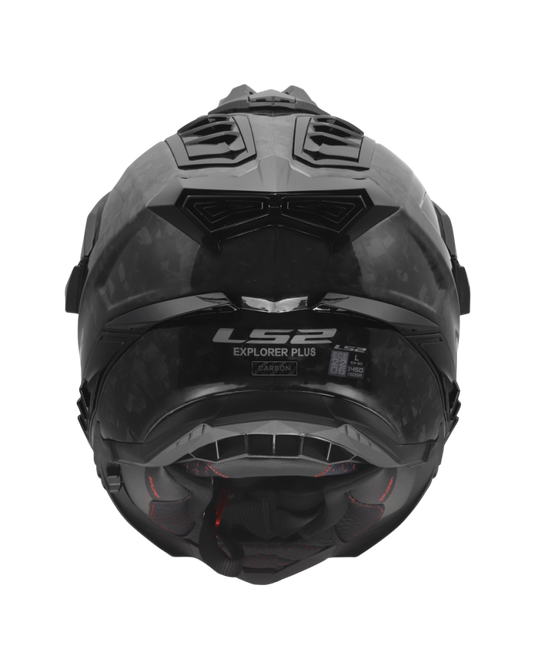 Calota em carbono forjado – capacete enduro LS2 MX701 Explorer C Forged
