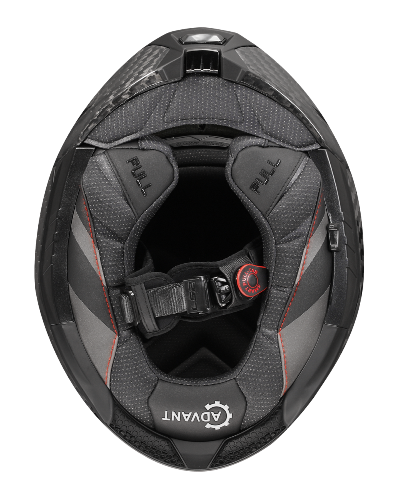 Load image into Gallery viewer, Calota em fibra de carbono brilho – capacete integral LS2 FF901 Advant-X C Solid
