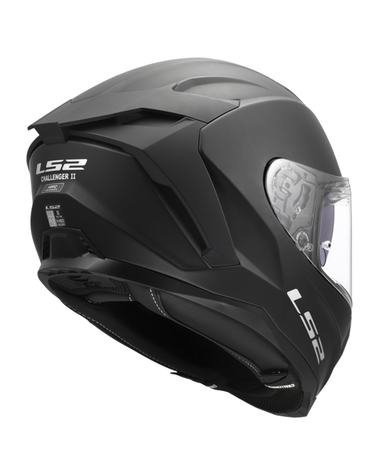 Capacete LS2 FF817 Challenger II Solid – homologação ECE 22.06, disponível em S, M, L e XL