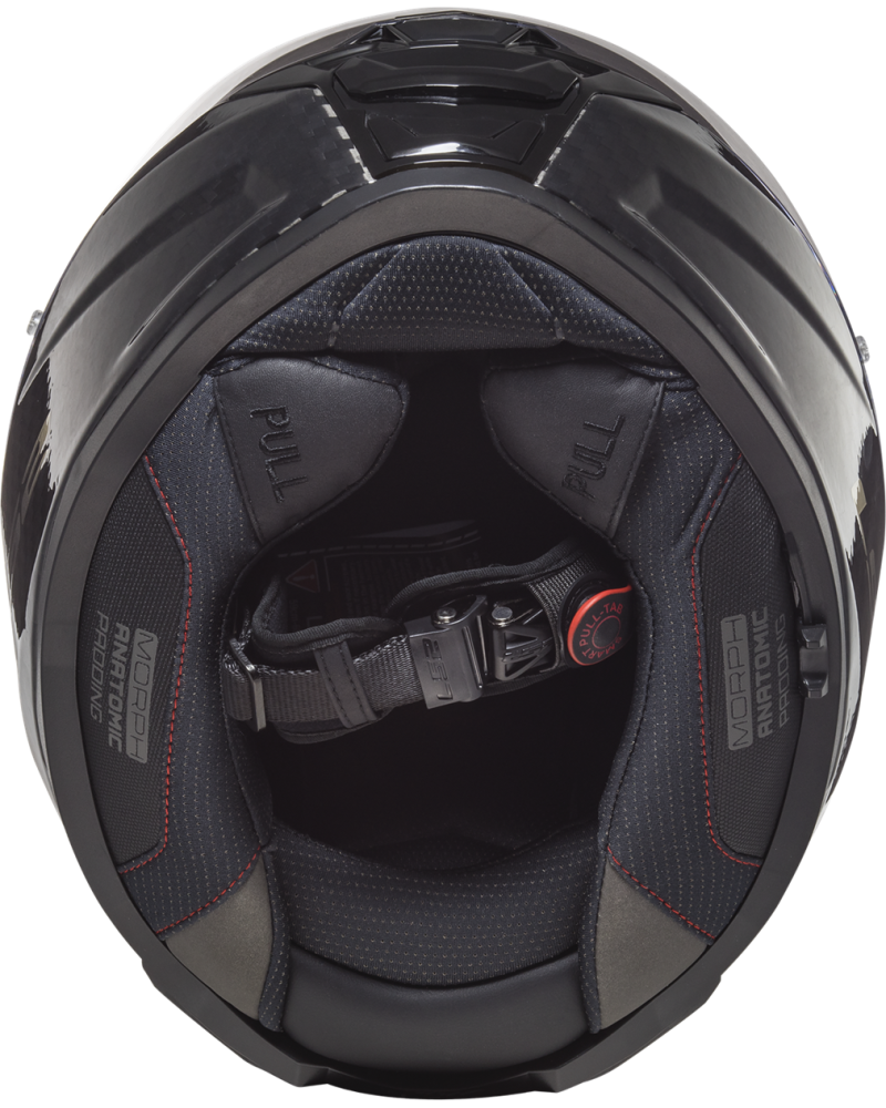 Carregue imagem no visualizador da galeriaCapacete LS2 FF811 Vector II C Solid – carbono brilhante, leveza e proteção para moto
