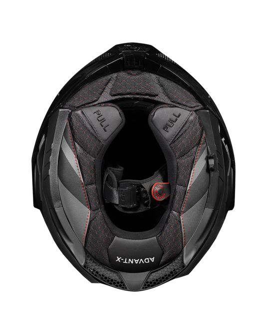 Viseira solar interna retrátil – capacete LS2 FF901 Advant-X C Solid Carbono