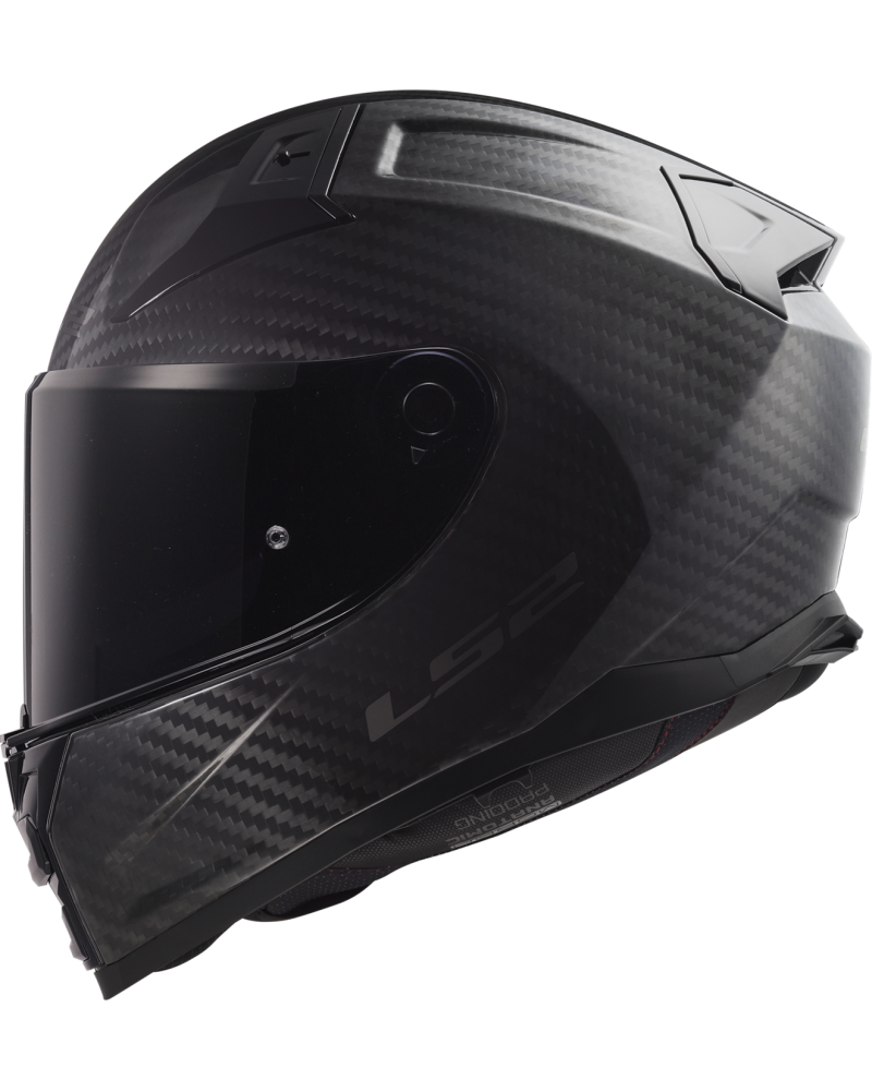 Carregue imagem no visualizador da galeriaCapacete LS2 FF811 Vector II C Solid – detalhe da calota exterior em fibra de carbono
