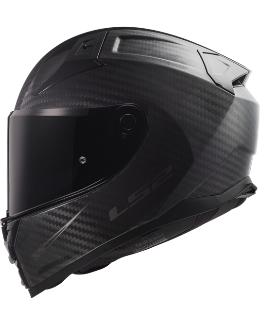 Capacete LS2 FF811 Vector II C Solid – detalhe da calota exterior em fibra de carbono