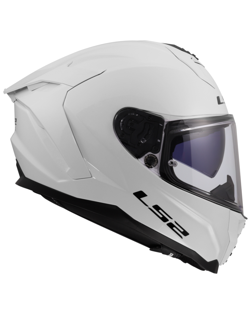 Carregue imagem no visualizador da galeriaCapacete LS2 FF817 Challenger II Solid Branco – perspetiva três quartos
