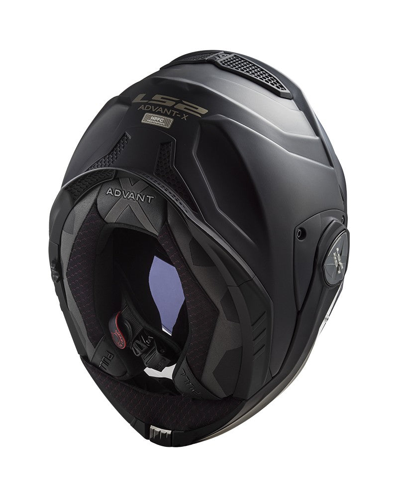 Load image into Gallery viewer, Capacete Modular LS2 FF901 Advant-X Solid — Vista Traseira
