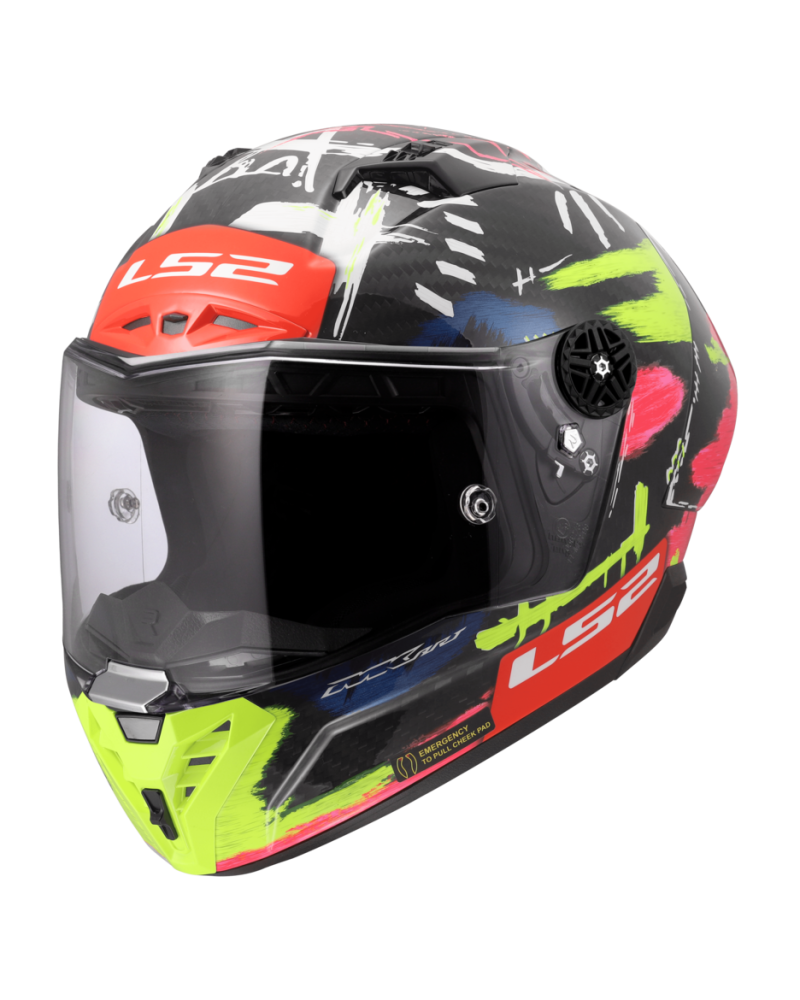 Load image into Gallery viewer, Capacete integral LS2 FF805 Thunder C GP Aldeguer 25 Replica Gresini Racing – frontal – ECE 22.06

