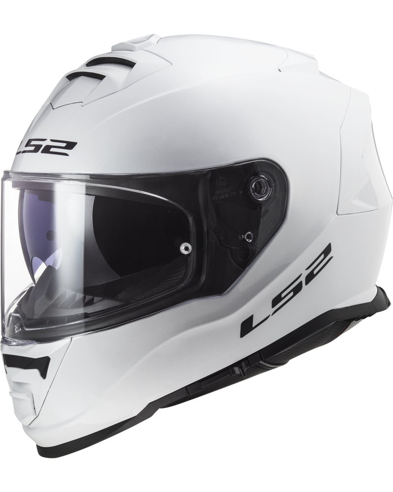 Load image into Gallery viewer, Capacete integral LS2 FF800 Storm II Solid Branco – vista frontal – ECE 22.06
