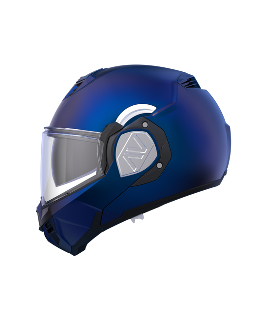 Capacete modular LS2 FF906 Advant Solid Areia Mate – vista frontal – ECE 22.06
