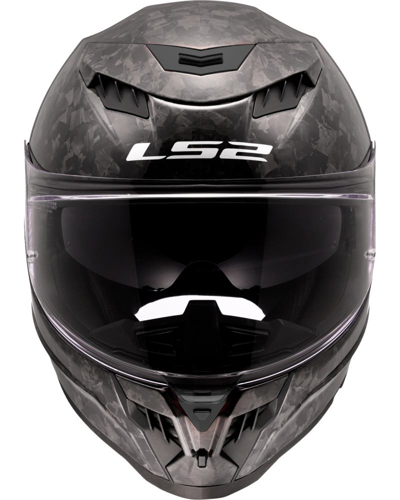 Carregue imagem no visualizador da galeriaCapacete integral LS2 FF807 Dragon Forged Carbono Brilho – vista lateral esquerda
