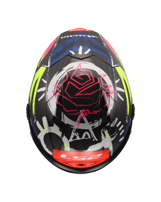 Capacete integral LS2 FF805 Thunder C GP Aldeguer 25 Replica Gresini Racing – lateral esquerda