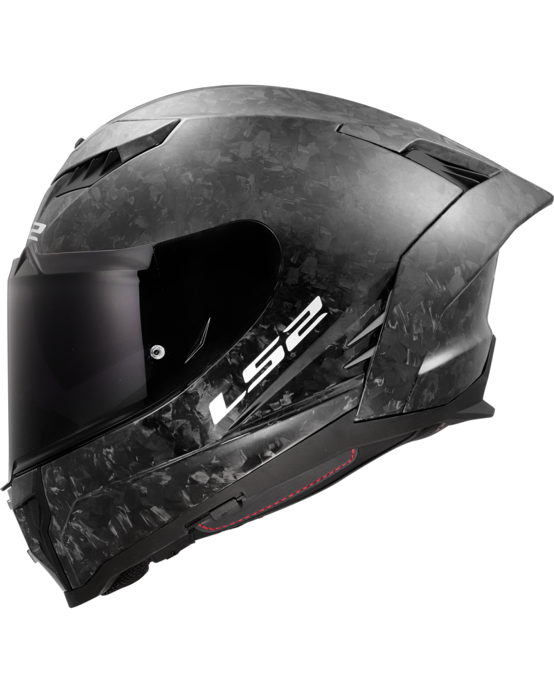 Carregue imagem no visualizador da galeriaCapacete integral LS2 FF807 Dragon Forged Carbono Brilho – vista lateral direita
