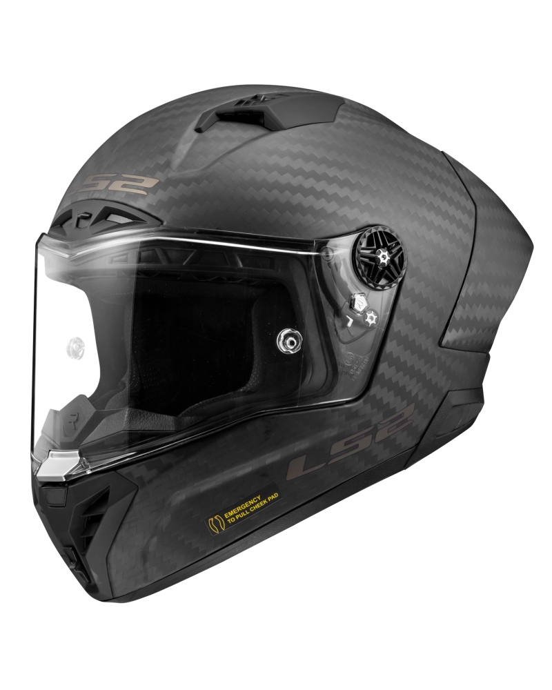 Load image into Gallery viewer, Capacete integral LS2 FF805 Thunder C GP Pro FIM Carbono 9K – vista lateral direita
