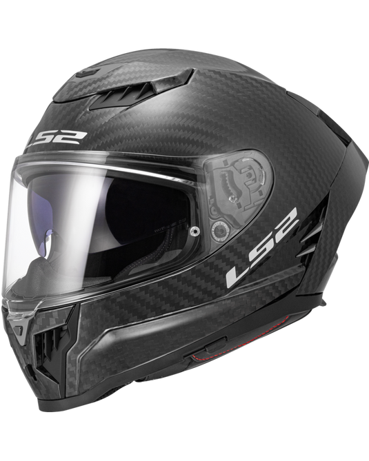 CapAcete integral LS2 FF807 Dragon Carbon em fibra de carbono mate – vista lateral direita