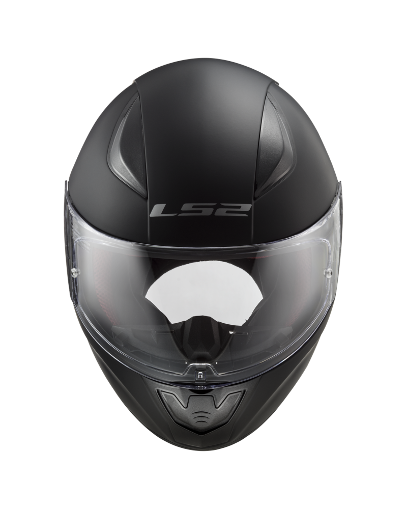 Carregue imagem no visualizador da galeriaCapacete integral LS2 FF353 Rapid II Solid Preto Mate – vista traseira

