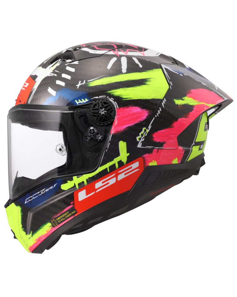 Load image into Gallery viewer, Capacete integral LS2 FF805 Thunder C GP Aldeguer 25 Replica Gresini Racing – lateral direita
