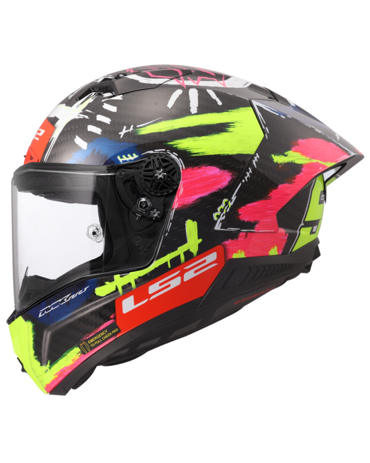 Capacete integral LS2 FF805 Thunder C GP Aldeguer 25 Replica Gresini Racing – lateral direita