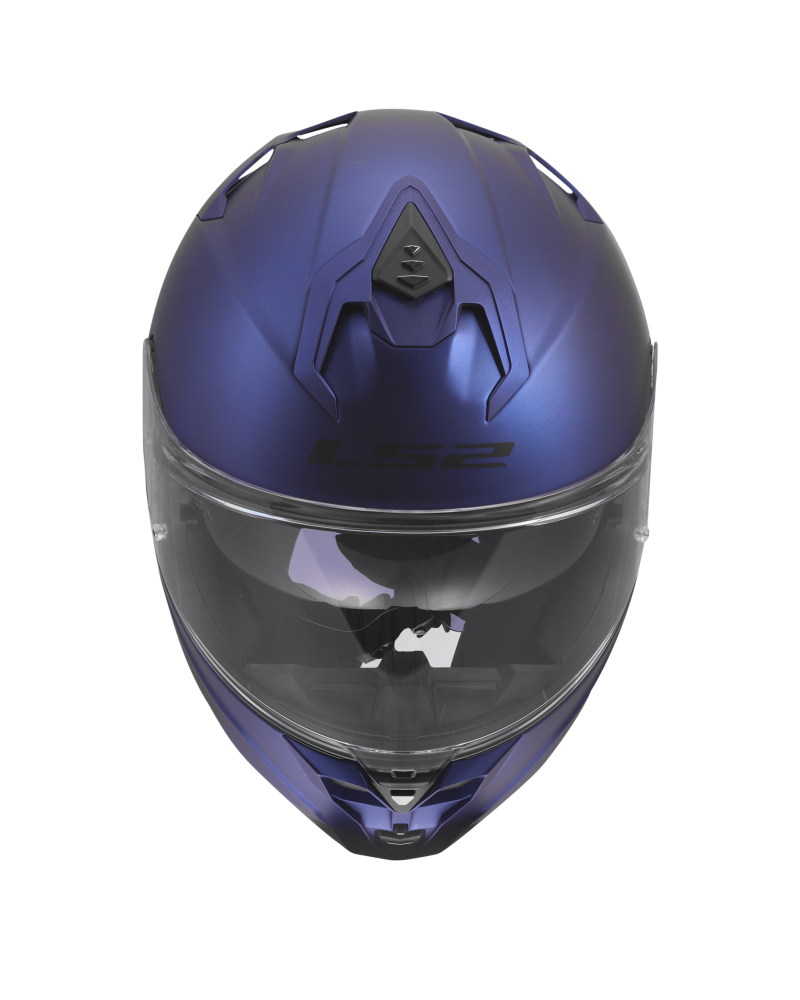 Carregue imagem no visualizador da galeriaCapacete integral LS2 FF817 Challenger II Solid Azul Marinho – vista lateral direita
