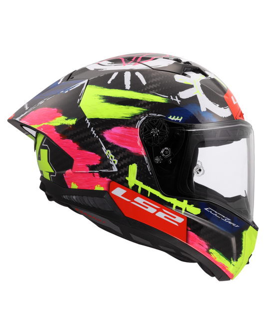 Capacete integral LS2 FF805 Thunder C GP Aldeguer 25 Replica Gresini Racing – vista traseira