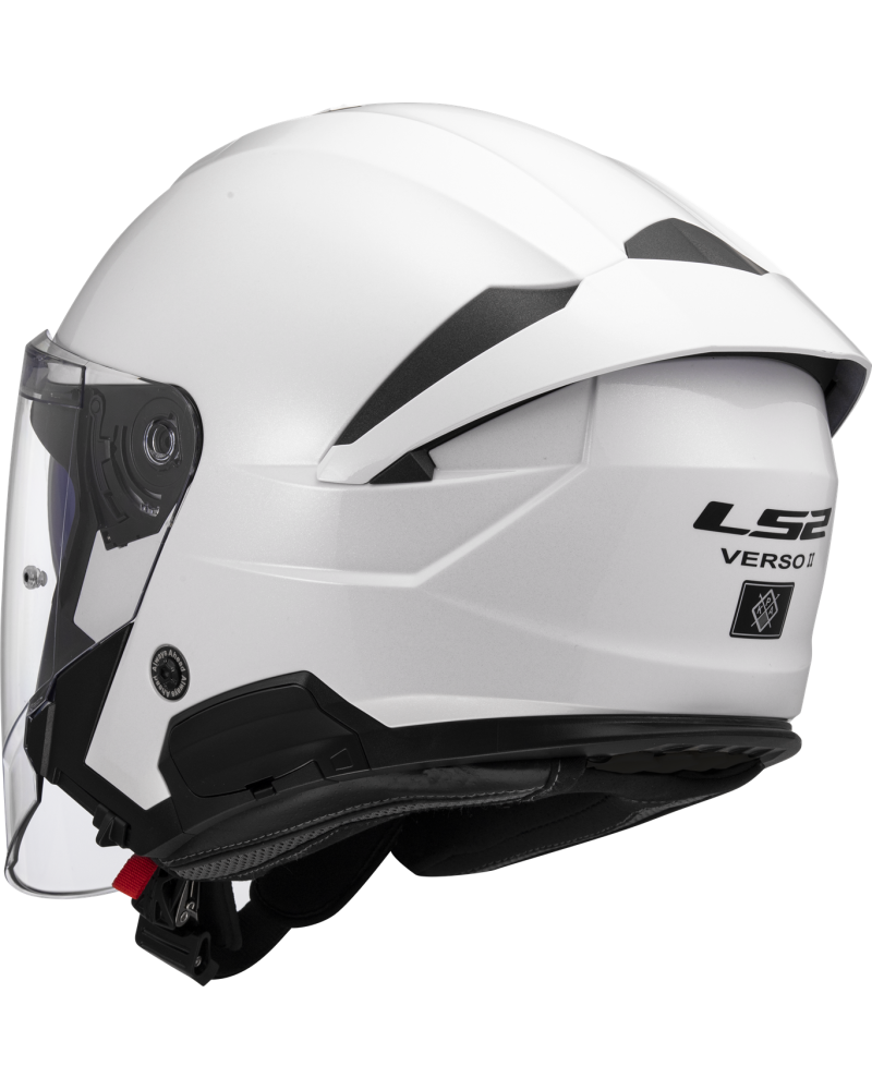 Load image into Gallery viewer, Capacete jet LS2 OF618 Verso II Solid Cinza Nardo – vista frontal – ECE 22.06
