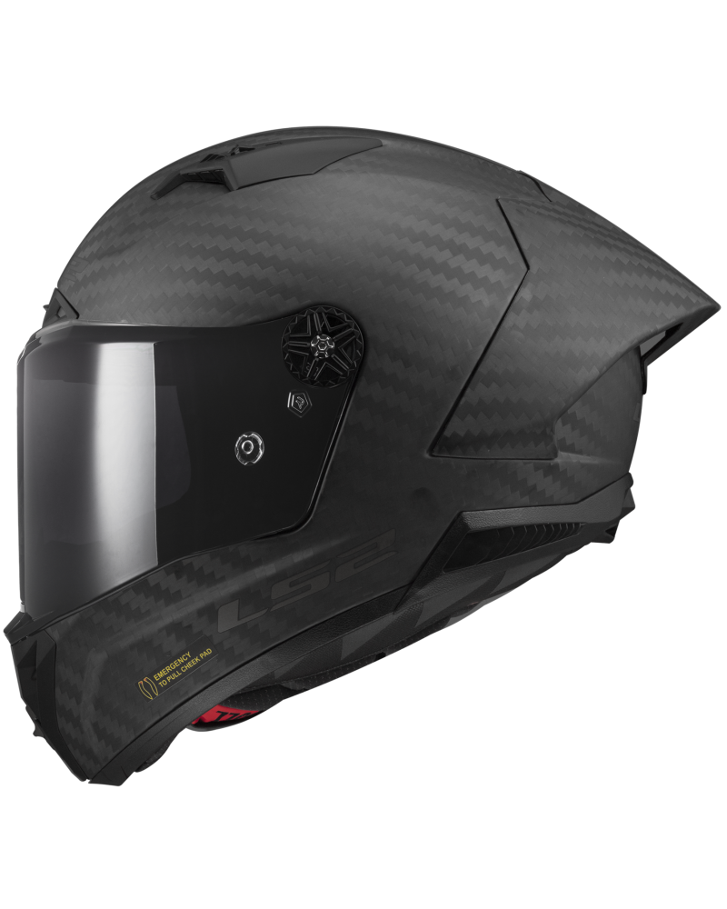 Load image into Gallery viewer, Capacete integral LS2 FF805 Thunder C GP Pro FIM Carbono 9K – vista traseira
