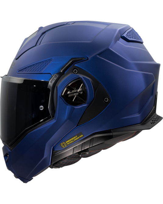 Fecho micrométrico de aço inoxidável – capacete LS2 FF808 Stream II Solid