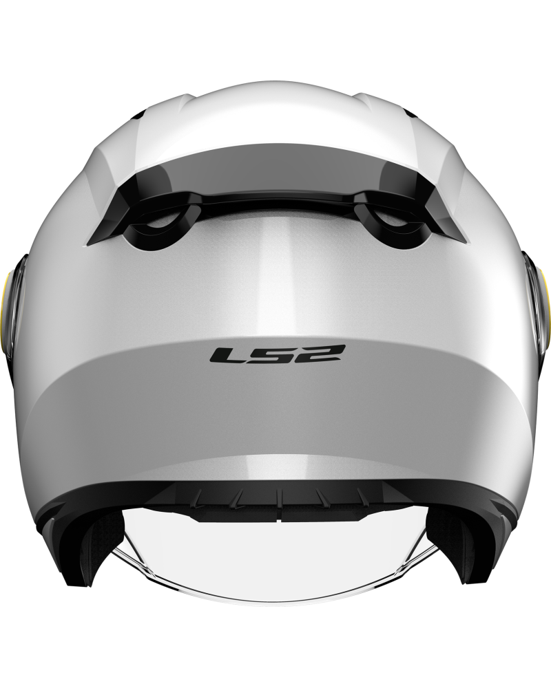 Load image into Gallery viewer, Viseira integrada – capacete jet infantil LS2 OF622 Funny II Solid Branco
