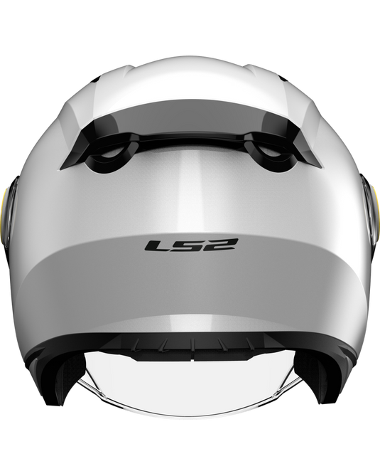 Viseira integrada – capacete jet infantil LS2 OF622 Funny II Solid Branco