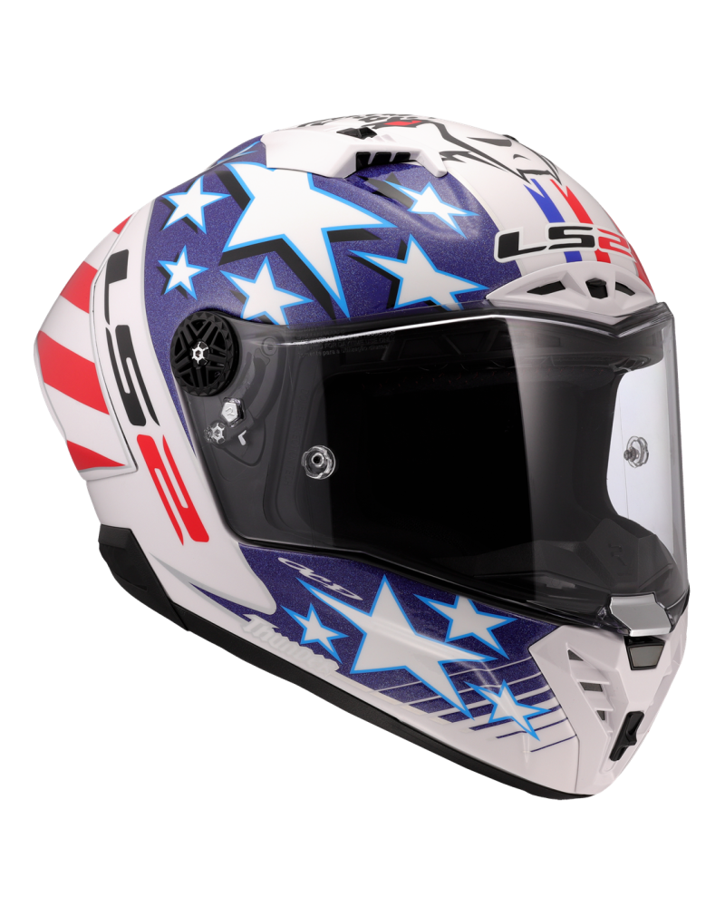 Load image into Gallery viewer, Detalhe do design réplica GP Baz – capacete integral LS2 FF805 Thunder C Brilho
