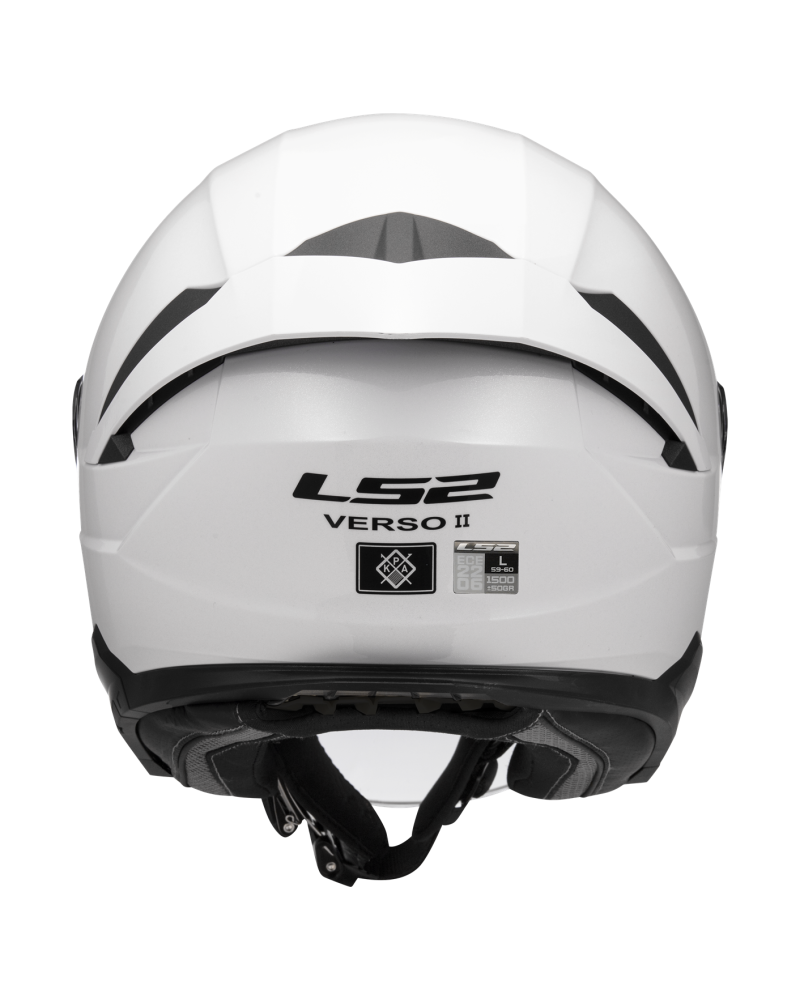 Load image into Gallery viewer, Capacete jet LS2 OF618 Verso II Solid Cinza Nardo – vista lateral
