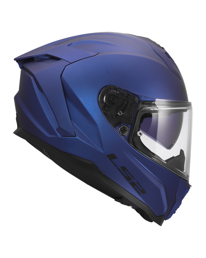 Carregue imagem no visualizador da galeriaCapacete integral LS2 FF817 Challenger II Solid Azul Marinho – vista de topo
