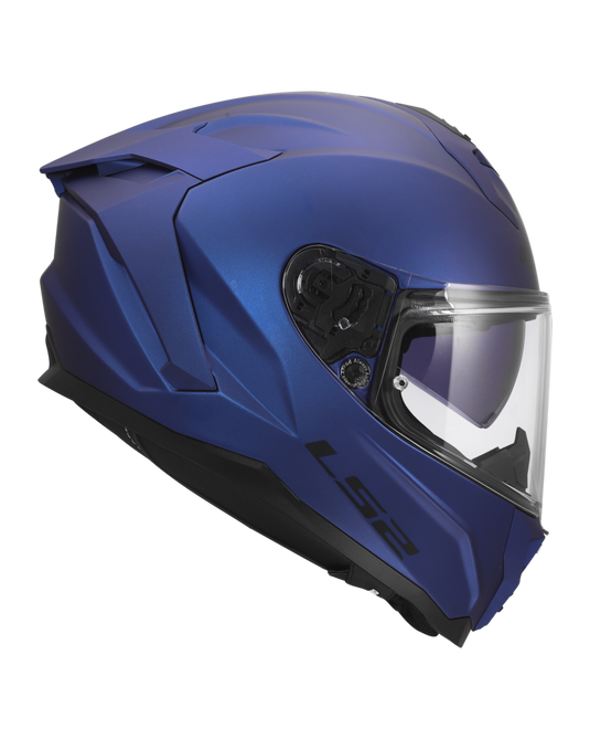 Capacete integral LS2 FF817 Challenger II Solid Azul Marinho – vista de topo
