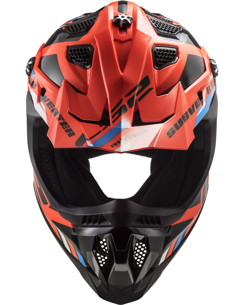 Load image into Gallery viewer, Sistema de ventilação off-road – capacete motocross LS2 MX700 Subverter Evo II Stomp
