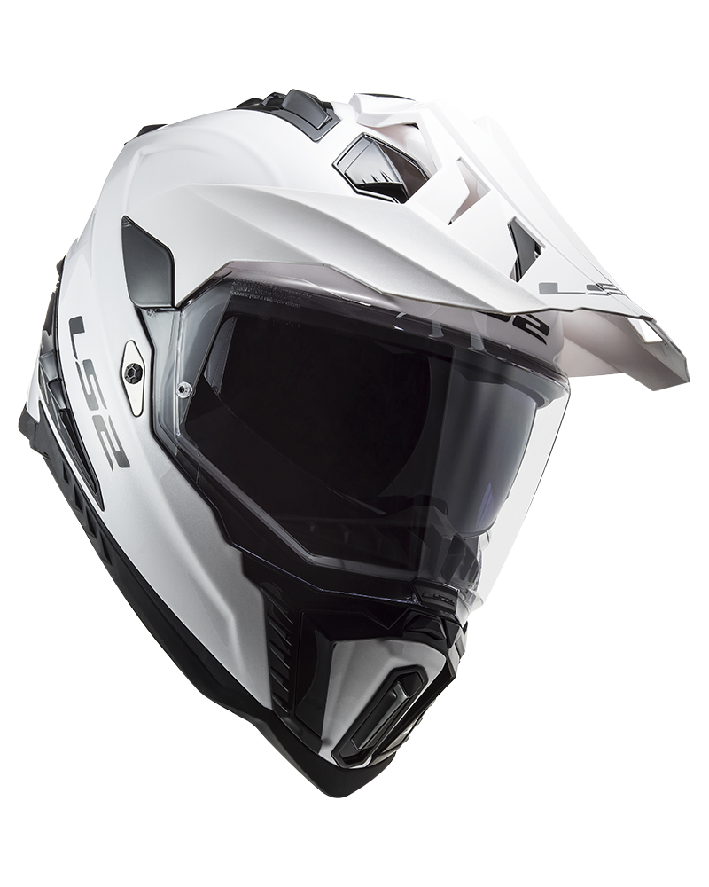 Load image into Gallery viewer, Pala removível e ajustável – capacete enduro LS2 MX701 Explorer Solid Preto Mate
