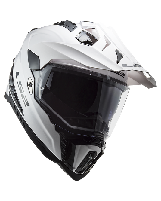 Pala removível e ajustável – capacete enduro LS2 MX701 Explorer Solid Preto Mate