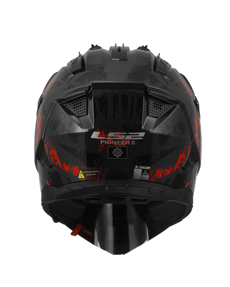 Load image into Gallery viewer, Sistema de ventilação off-road – capacete motocross LS2 MX702 Pioneer II Crazy
