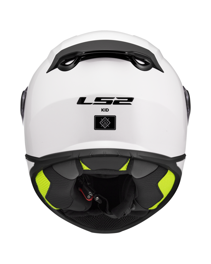Load image into Gallery viewer, Viseira com tratamento anti-risco – capacete infantil LS2 FF812 Kid Solid Branco

