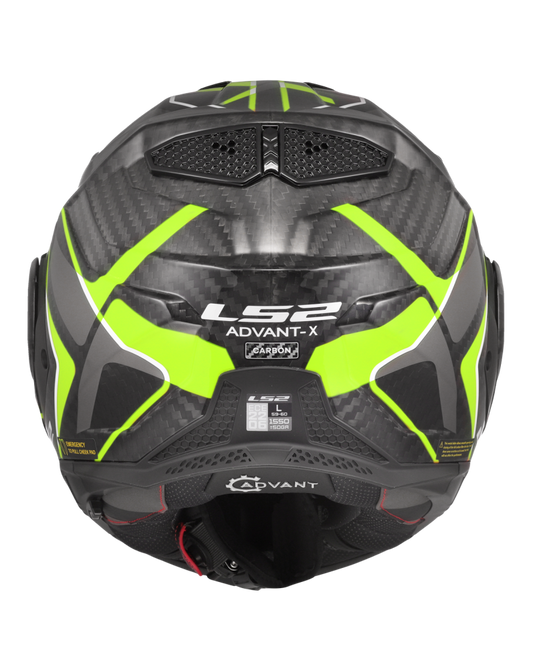 Sistema de ventilação avançado – capacete modular LS2 FF901 Advant-X C Future II