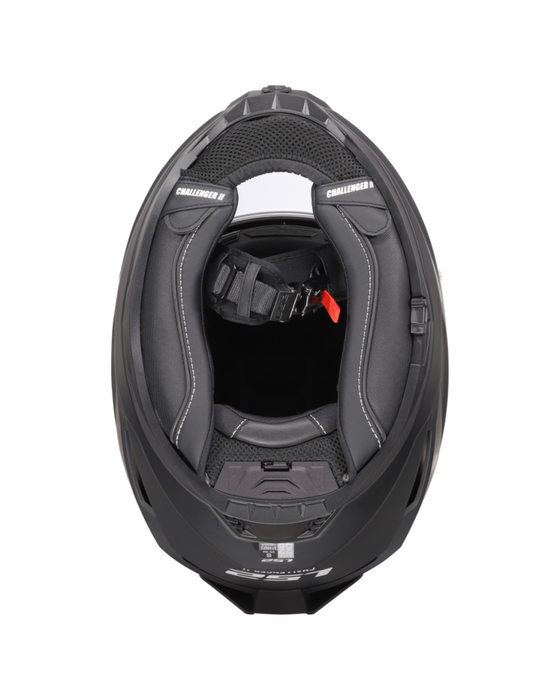 Carregue imagem no visualizador da galeriaCapacete LS2 FF817 Challenger II Solid – sistema de ventilação frontal e traseira em detalhe
