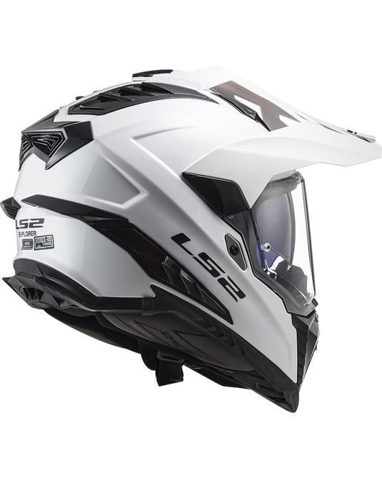 Interior removível e lavável – capacete enduro LS2 MX701 Explorer Solid