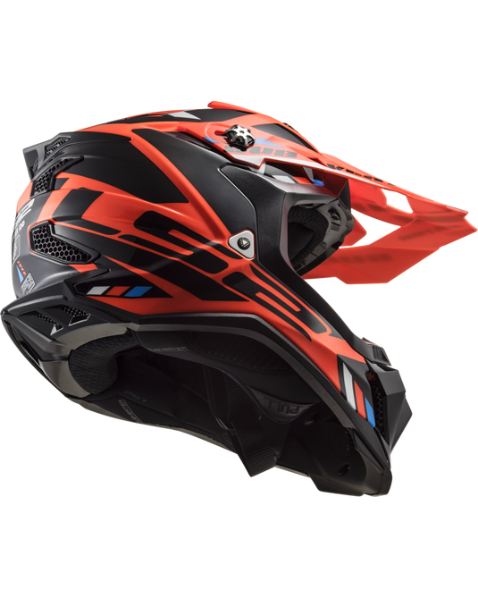 Interior removível e lavável – capacete motocross LS2 MX700 Subverter Evo II Stomp