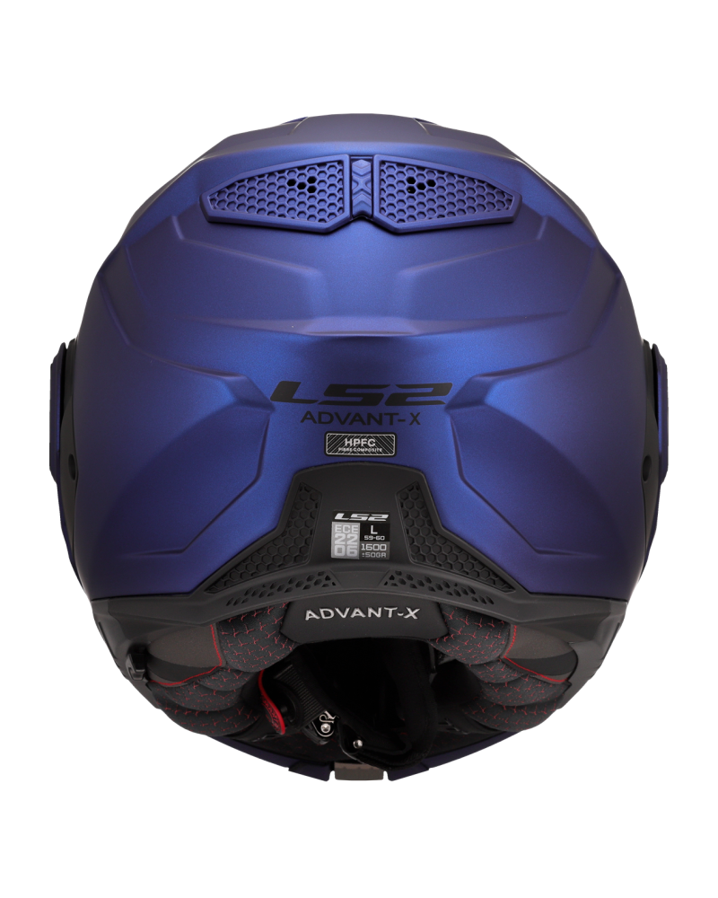 Load image into Gallery viewer, Capacete modular LS2 FF808 Stream II Solid – detalhe do acabamento
