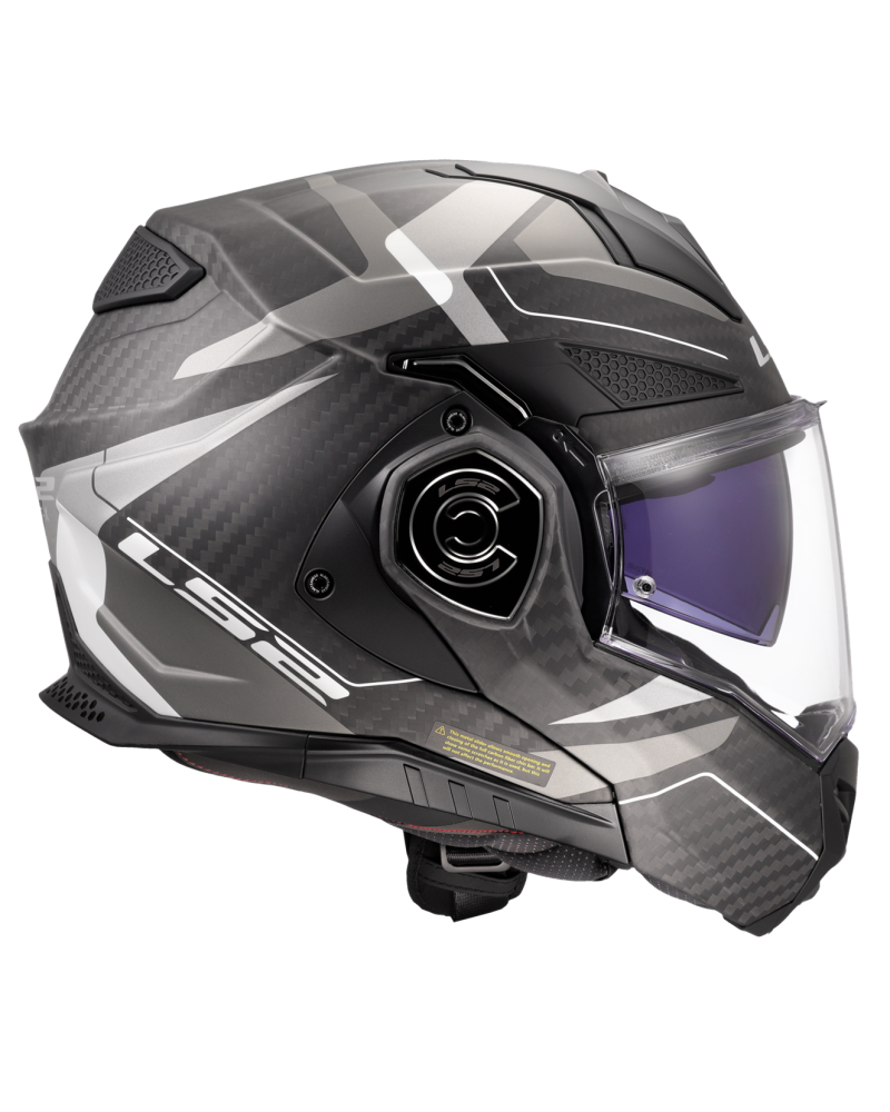 Load image into Gallery viewer, Design gráfico Horizon bicolor Cinza-Prateado Mate – capacete LS2 FF901 Advant-X C
