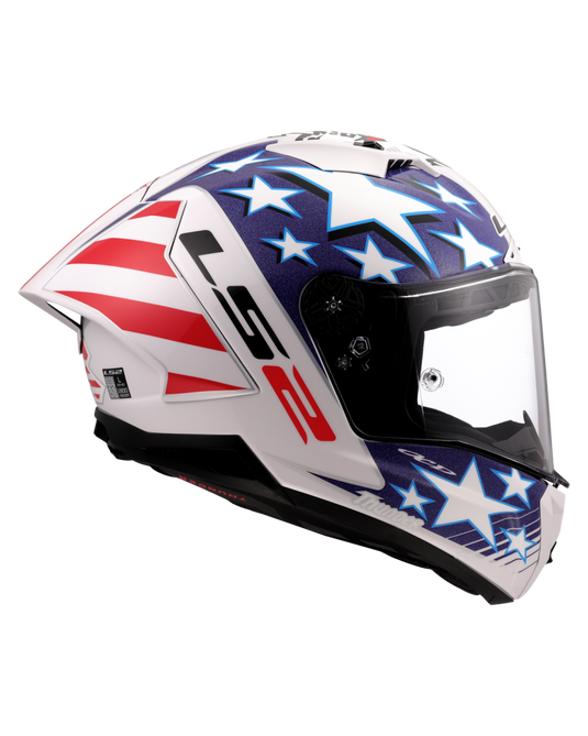 Viseira Pinlock ready – capacete integral LS2 FF805 Thunder C GP Baz Replica