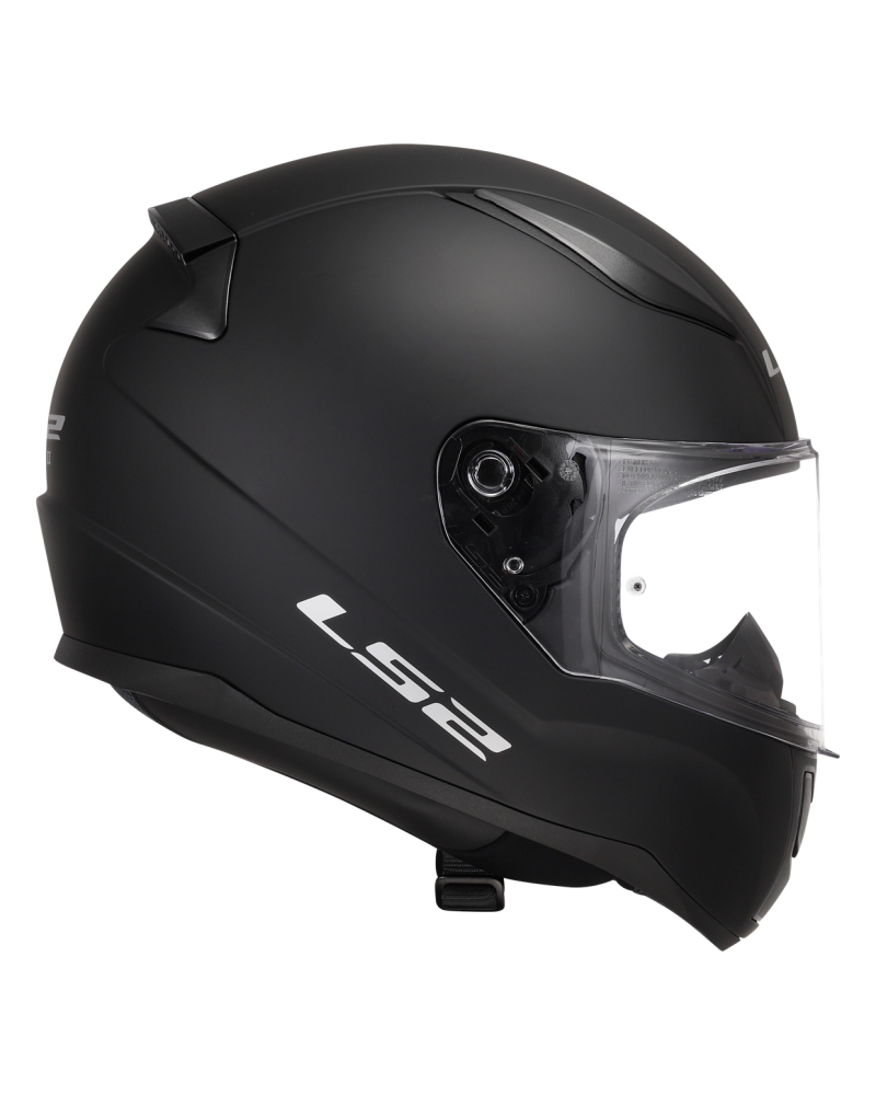 Carregue imagem no visualizador da galeriaCapacete LS2 FF353 Rapid II Solid Preto Mate – detalhe da viseira com pinlock
