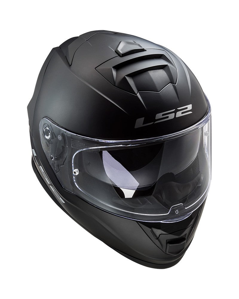 Carregue imagem no visualizador da galeriaCapacete LS2 FF800 Storm II Solid Preto Mate – sistema de ventilação frontal
